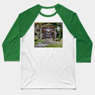dracula castle garden door Baseball T-Shirt